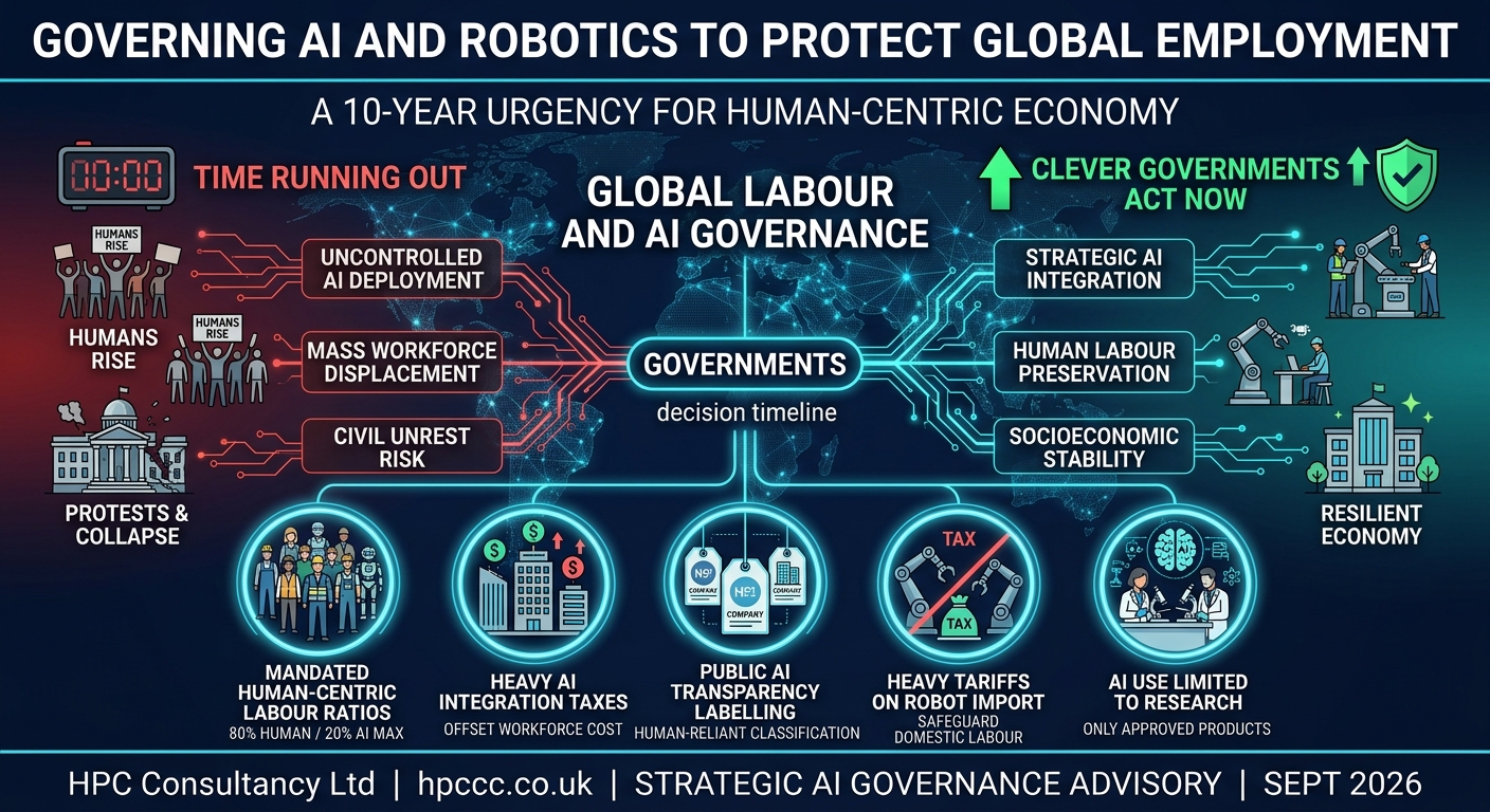 Governing AI and Robotics to Protect Worldwide Employment