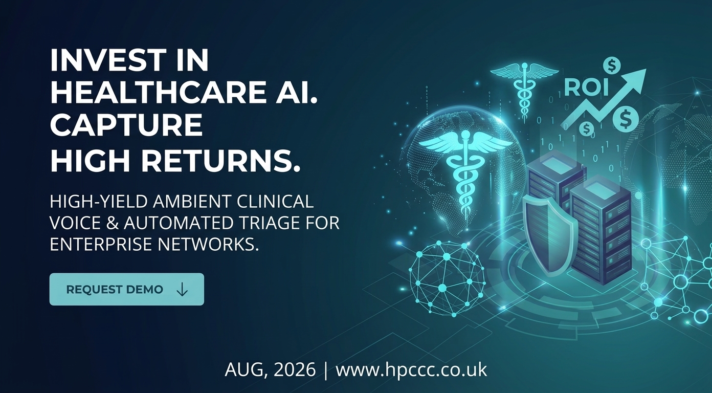 High-Yield Investment for globally: Capitalising on Next-Generation AI Healthcare Infrastructure